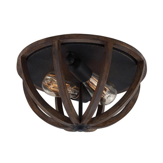 Elstead Allier Flush Ceiling Light