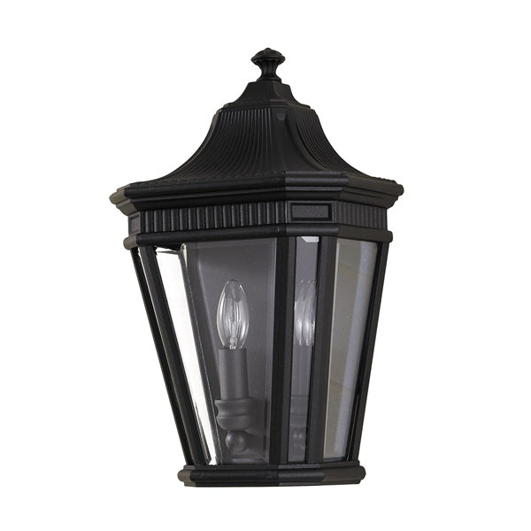 Elstead Cotswold Lane Farol de Pared Exterior Semiplano