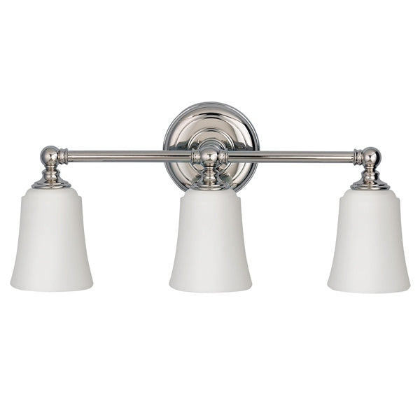 Elstead Huguenot Lake Aplique de Baño con 3 Luces