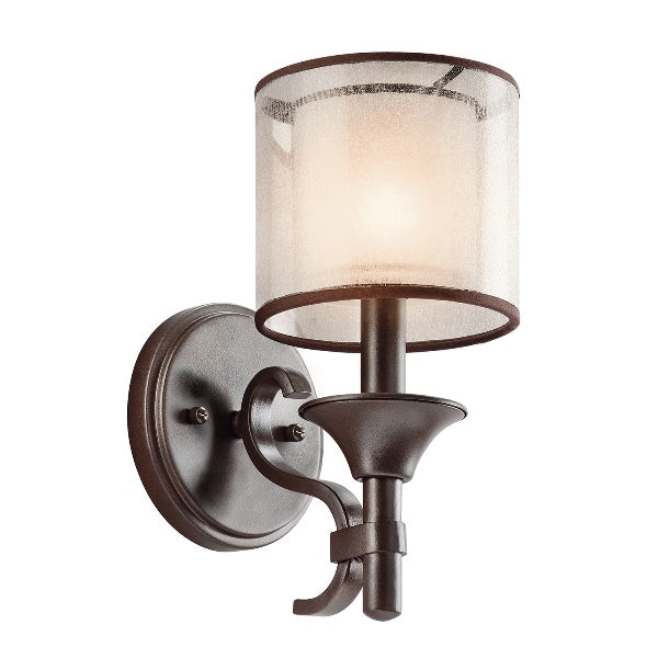 Elstead Lacey Aplique de Paret d'1 Llum