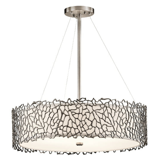 Elstead Silver Coral Colgante