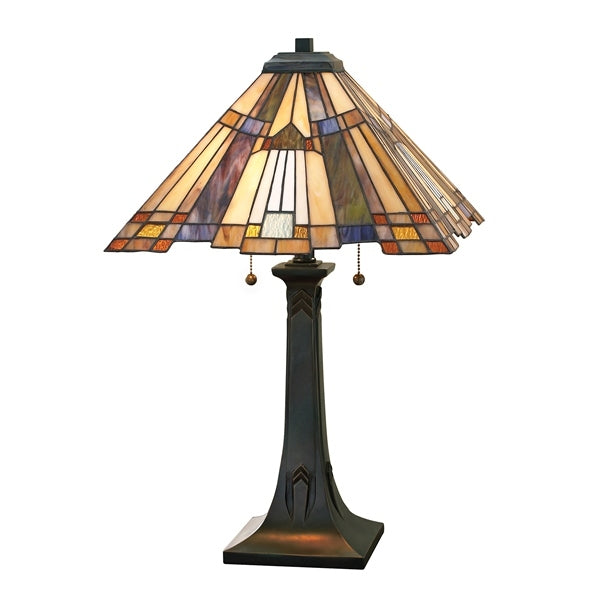 Elstead Inglenook Lámpara de Mesa de 2 Luces