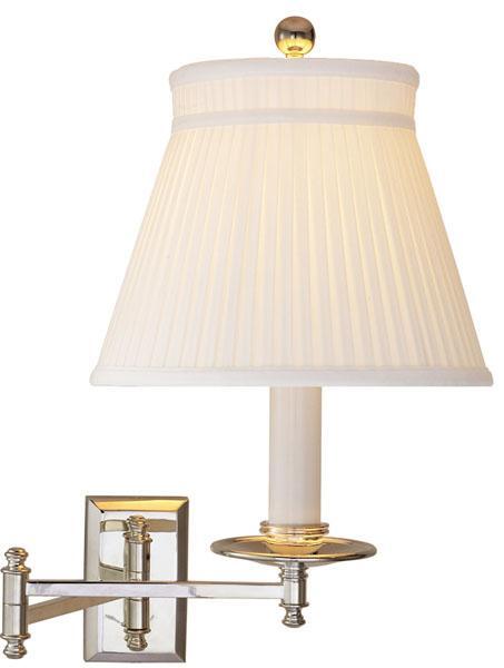 Visual Comfort Dorchester Swing Arm Wall Light