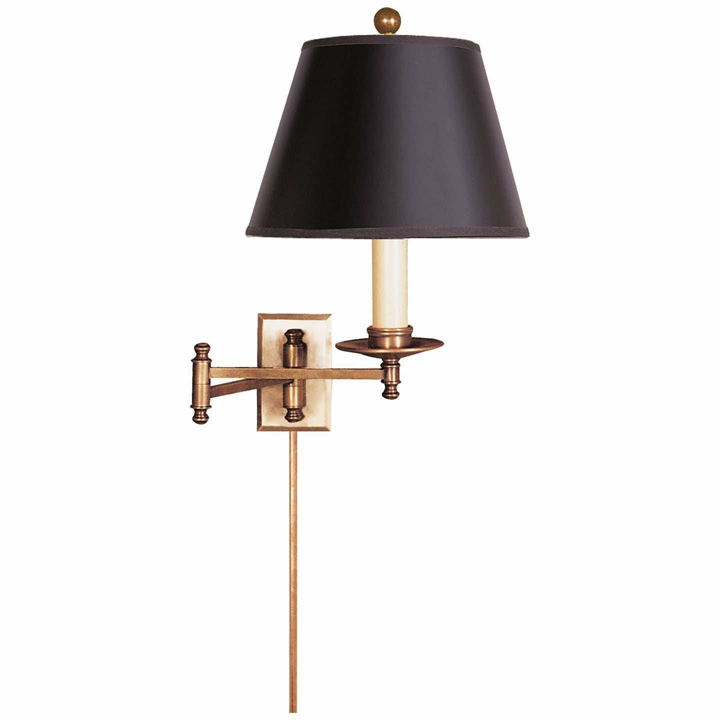Visual Comfort Dorchester Swing Arm Wall Light