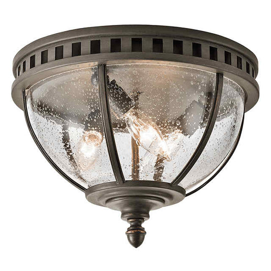 Elstead Halleron Flush Ceiling Light