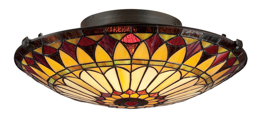 Elstead West End Flush Ceiling Light