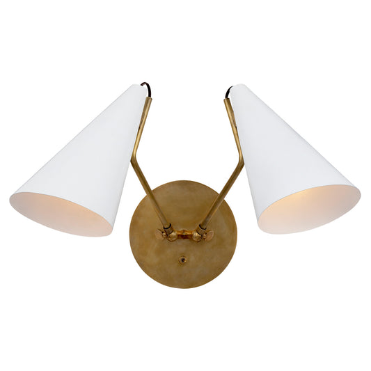 Visual Comfort Clemente Aplique Doble