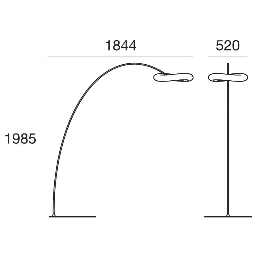 Stilnovo Mr. Magoo Arc Floor Lamp