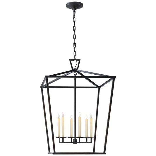 Visual Comfort Darlana Lámpara Colgante Farol Extra Grande