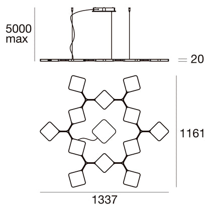 Stilnovo Quad Colgante