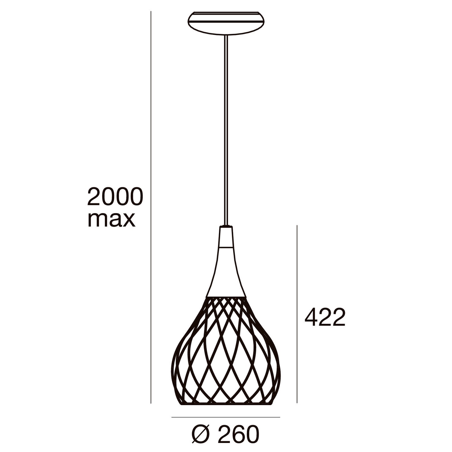 Stilnovo Pendant Chandelier