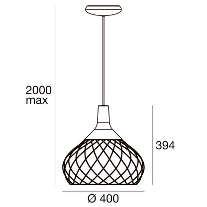 Stilnovo Lámpara Colgante Chandelier