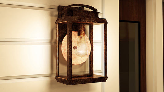 Elstead Byron Farol de Pared Exterior
