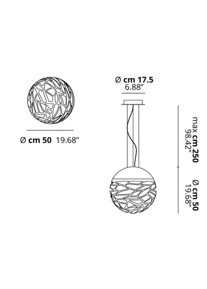 Lodes Kelly Sphere Colgante