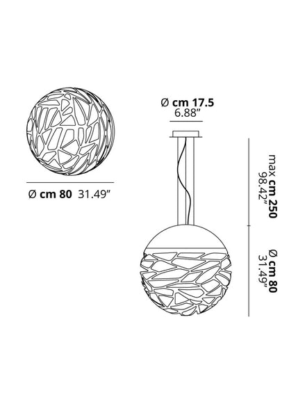 Lodes Kelly Sphere Colgante