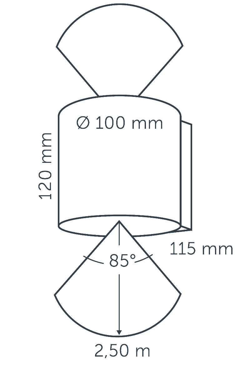 In-Lite Halo Up-Down Llum de Paret Exterior