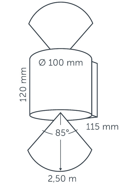 In-Lite Halo Up-Down Llum de Paret Exterior
