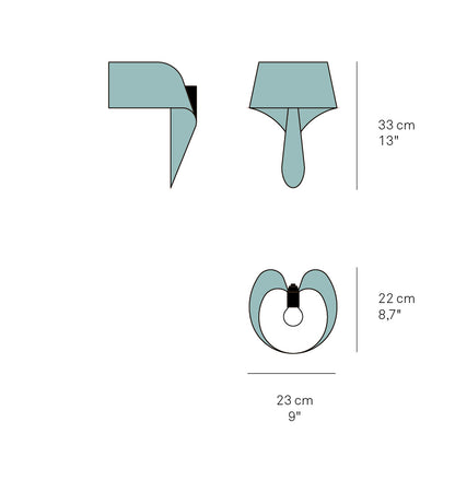 LZF Air Aplique de Pared