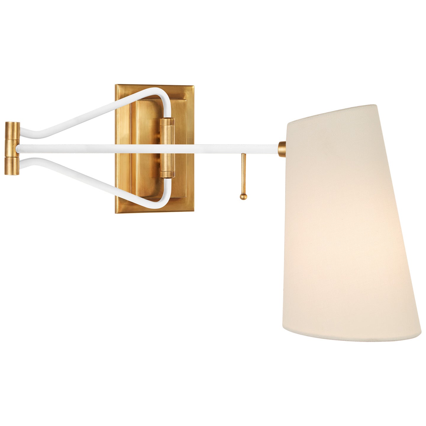 Visual Comfort Keil Aplique de Pared con Brazo Articulado
