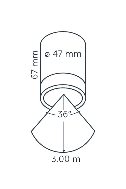 In-Lite SCOPE Outdoor Ceiling Spot
