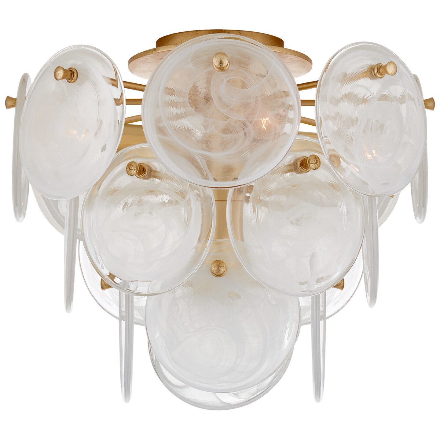 Visual Comfort Loire Tiered Flush Mount