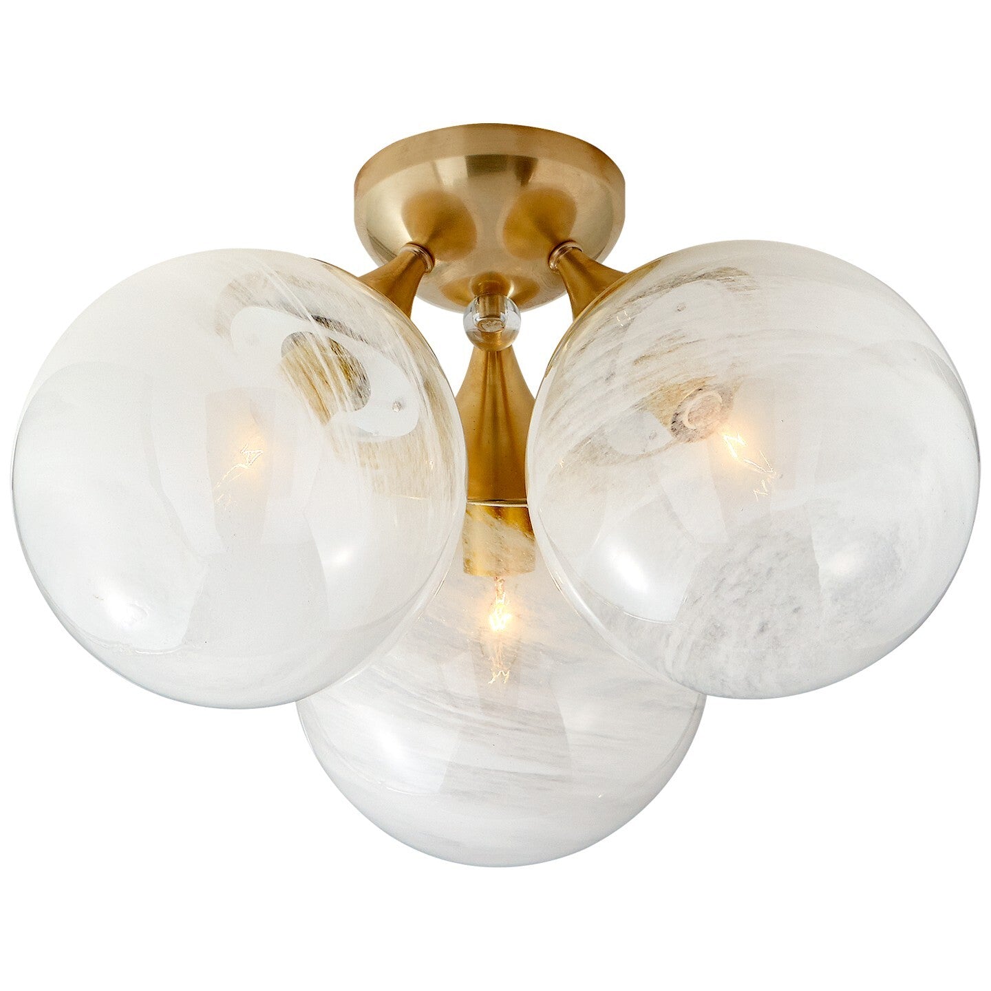 Visual Comfort Cristol Triple Plafón