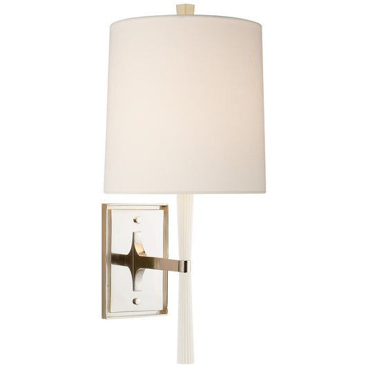 Visual Comfort Refined Rib Aplique de Pared