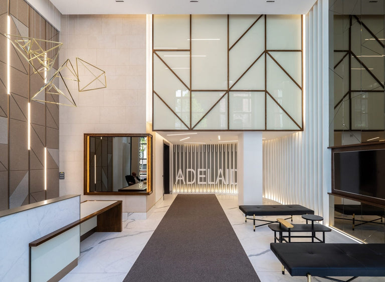 Recepción principal de Adelaide Exchange