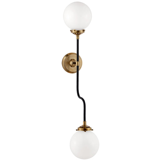 Visual Comfort Bistro Aplique Doble de Pared