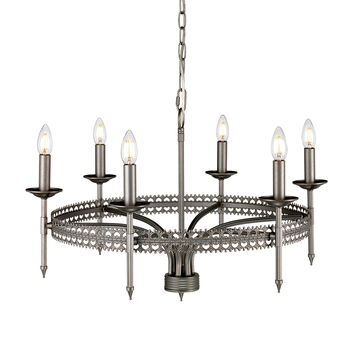 Elstead Crown Chandelier