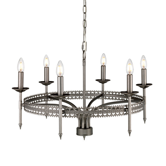 Elstead Crown Chandelier