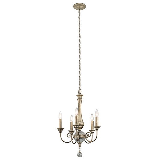 Elstead Rosalie Araña de 5 Luces Mini