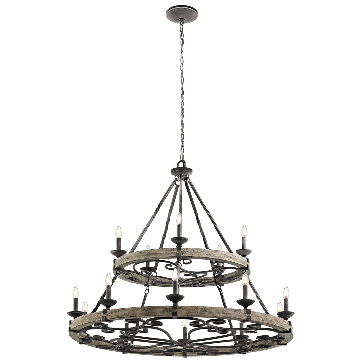 Elstead Taulbee Araña de 15 Luces
