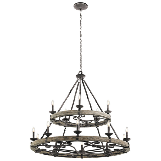 Elstead Taulbee Araña de 15 Luces