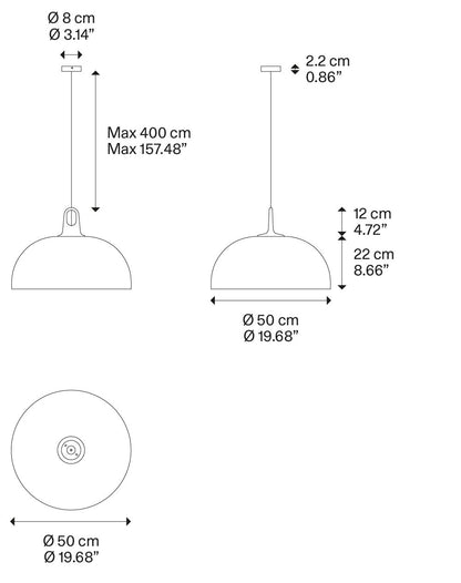 Lodes JIM Dome Colgante