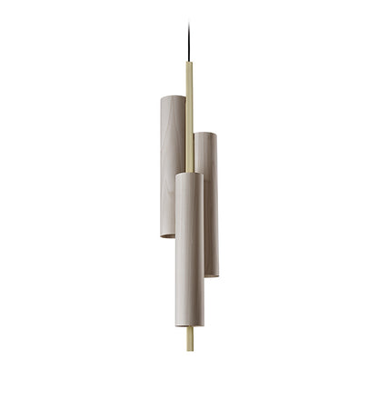 LZF Black Note Triplet Pendant