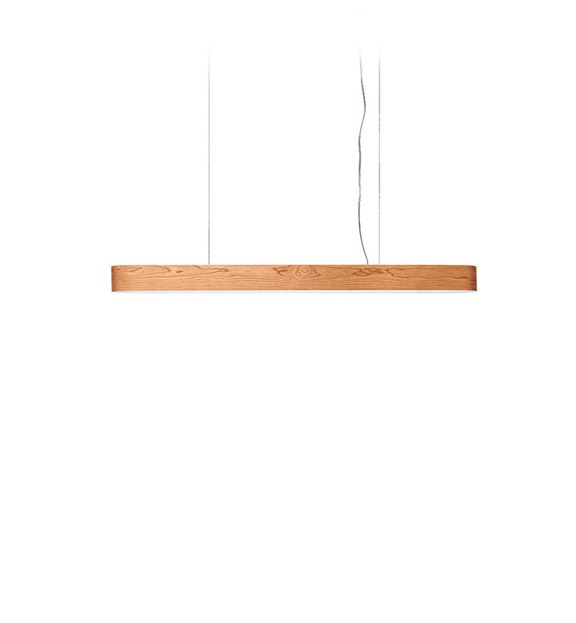 LZF I-Club Lámpara Colgante Lineal de Madera