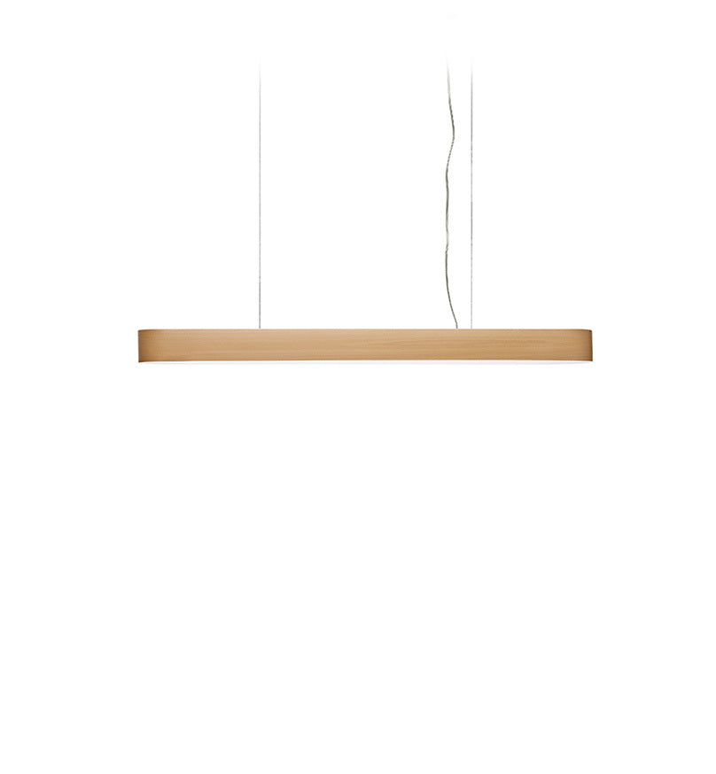 LZF I-Club Lámpara Colgante Lineal de Madera