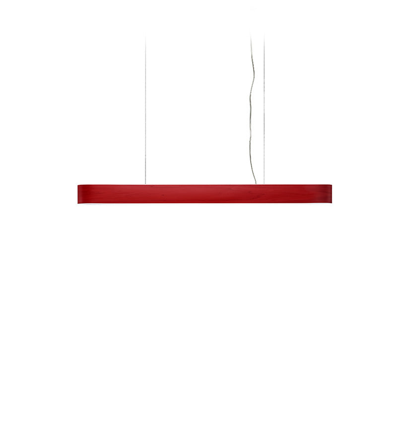 LZF I-Club Lámpara Colgante Lineal de Madera