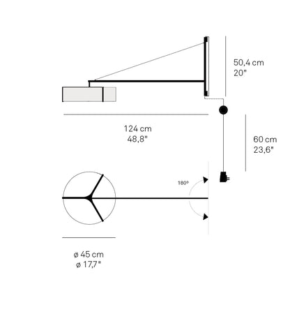 LZF Thesis Wall Light