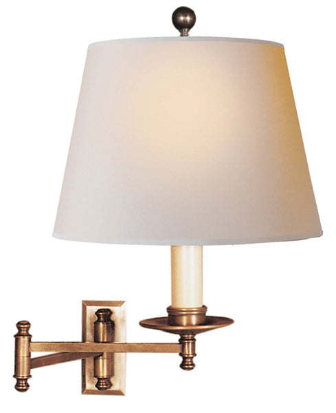 Visual Comfort Dorchester Swing Arm Wall Light