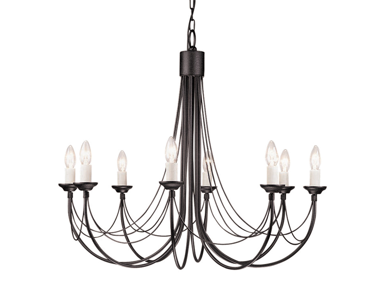 Elstead Carisbrooke 8 Light Chandelier