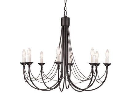 Elstead Carisbrooke 8 Light Chandelier