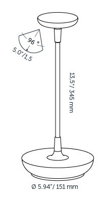 In-Lite SWAY TABLE Llum de Taula Exterior Portàtil