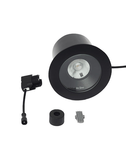 In-Lite Nero Foco Empotrable de Suelo para Exterior