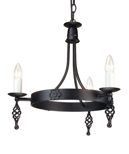 Elstead Belfry Aranya de 3 Llums