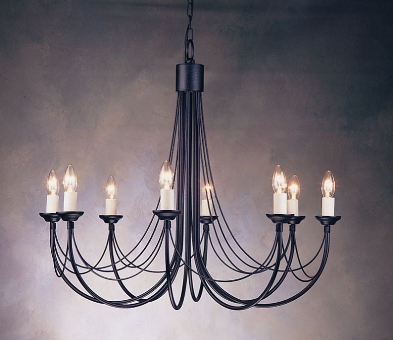 Elstead Carisbrooke 8 Light Chandelier