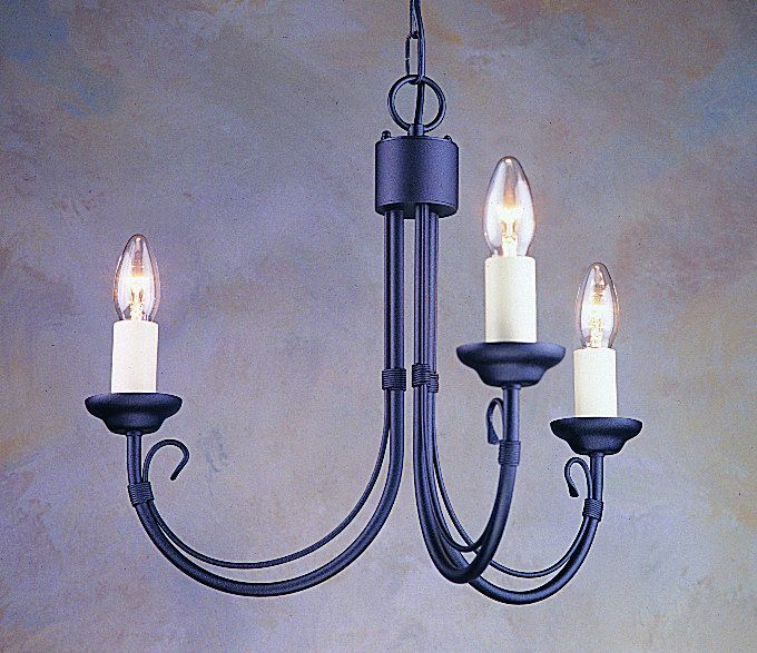 Elstead Chartwell Lámpara de Araña de 3 Luces