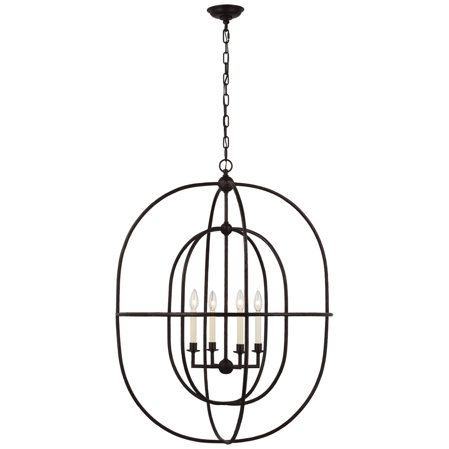 Visual Comfort Desmond Open Double Oval Lantern