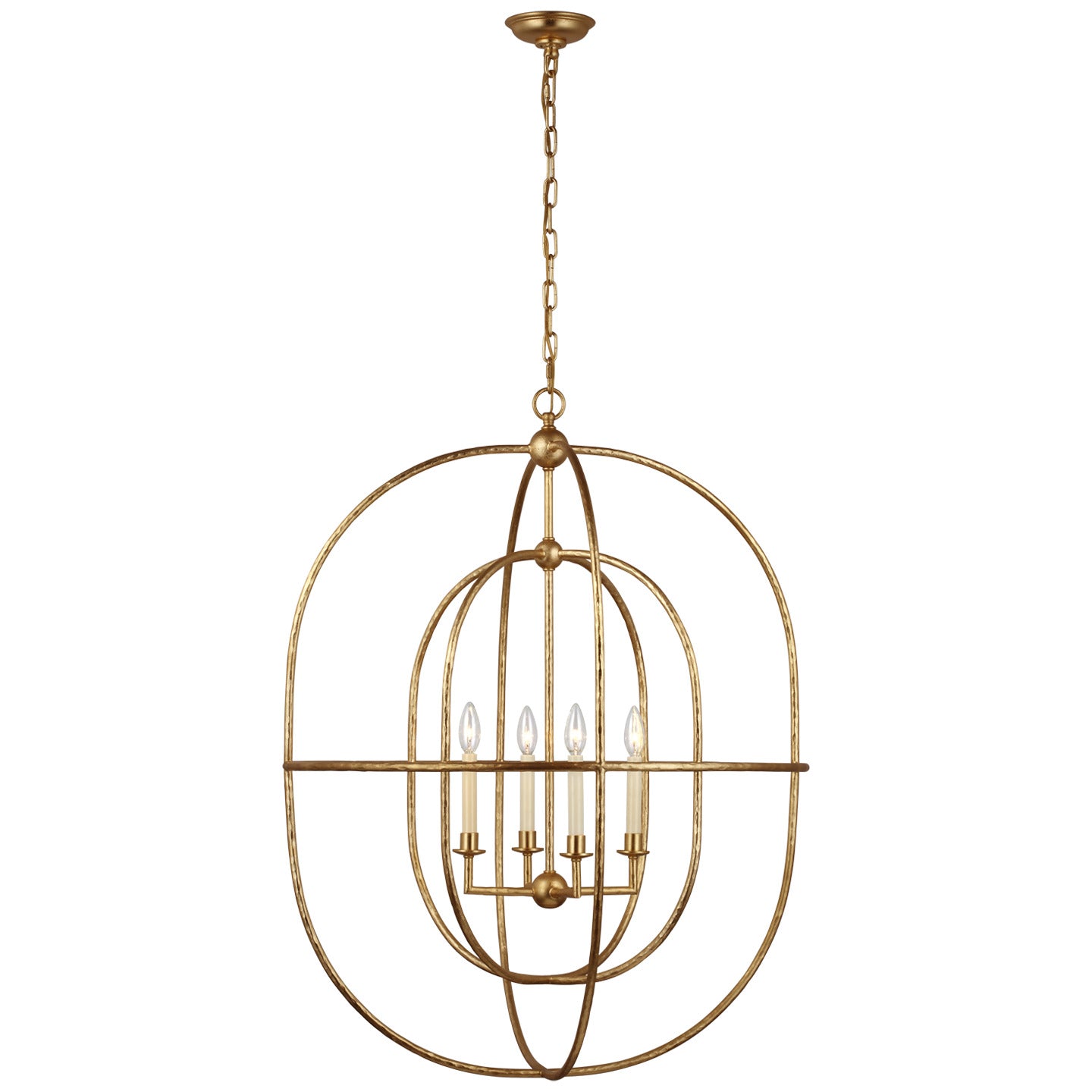 Visual Comfort Desmond Open Double Oval Lantern